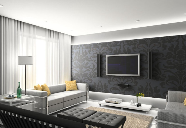 Living room couch comfortable modern #3 free wallpaper for desktop - medium preview image