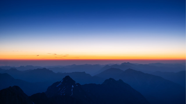 Mountain range sunset plane window #3 free wallpaper for desktop - medium preview image