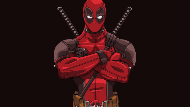 Deadpool armor guns helmet sword free wallpaper for desktop - medium preview image