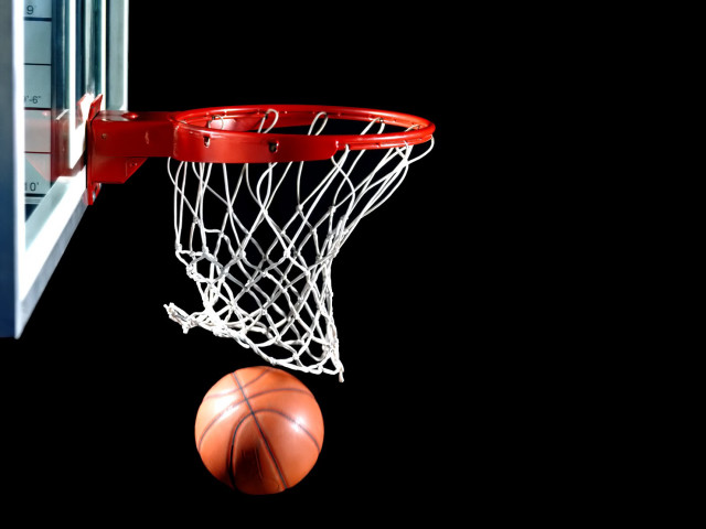 Basketball net air red black free wallpaper for desktop - medium preview image