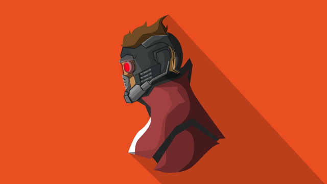 Man helmet red background digital free wallpaper for desktop - medium preview image