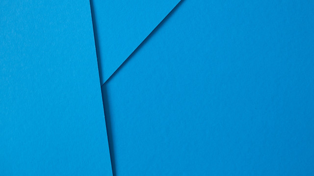 Blue background paper corner 3d free wallpaper for desktop - medium preview image