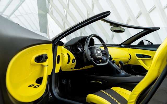 Yellow black car interior cobra free wallpaper for desktop - medium preview image