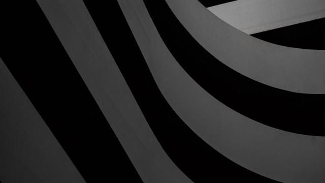 Clock wall opart bridgetriley greyscale free wallpaper for desktop - medium preview image