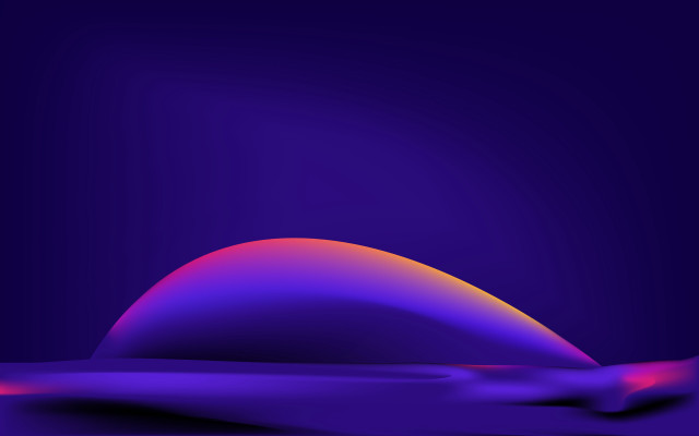 Purple orange abstract curves blue free wallpaper for desktop - medium preview image