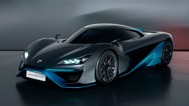 Blue gray sportscar darkroom redlight free wallpaper for desktop - medium preview image