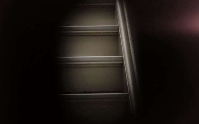 Dark room ladder light abstract free wallpaper for desktop - medium preview image