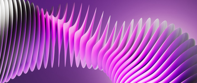 Purple wavy abstract ferris wheel free wallpaper for desktop - medium preview image