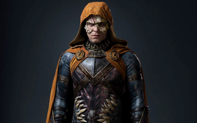 Man hooded sword cobra portrait free wallpaper for desktop - medium preview image