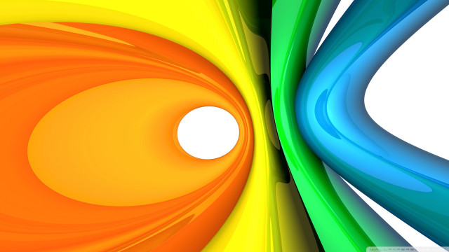 Colorful abstract background white circle free wallpaper for desktop - medium preview image