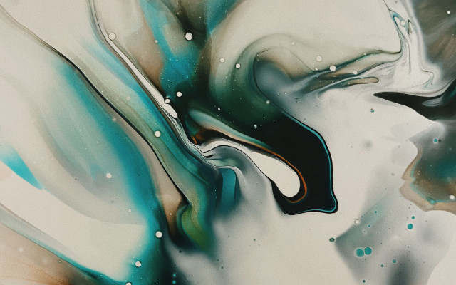 White blue swirl black white free wallpaper for desktop - medium preview image