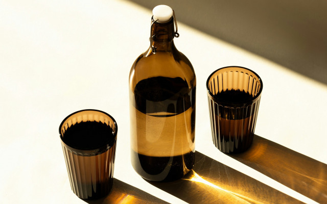 Wine bottle shot glasses still free wallpaper for desktop - medium preview image