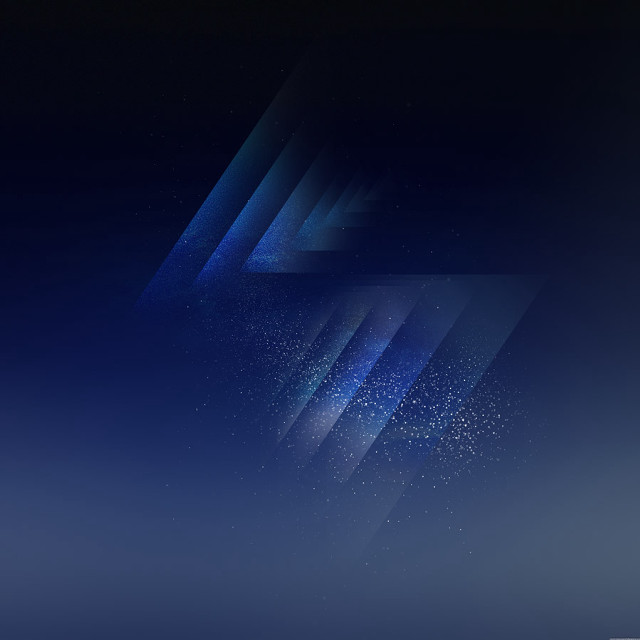 Blue background triangle stars sky free wallpaper for tablet - medium preview image