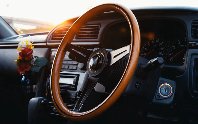 Car dashboard flower sunlight automatiste free wallpaper for desktop - medium preview image