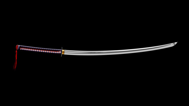 Sword redhandle yellowblade redstripe cobra free wallpaper for desktop - medium preview image