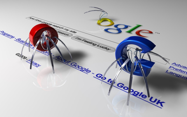 Metal legs google logo gradient free wallpaper for desktop - medium preview image
