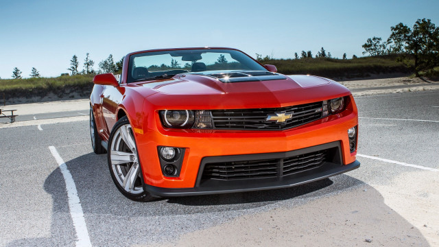 Red sports car parking lot #70 free wallpaper for desktop - medium preview image