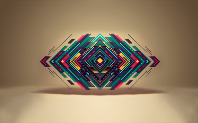 Colorful abstract design light shadow free wallpaper for desktop - medium preview image