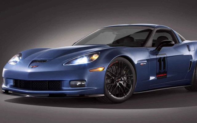 Blue sports car digital cobra free wallpaper for desktop - medium preview image