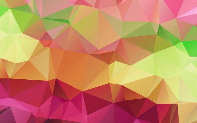 Colorful abstract triangle geometric cubist free wallpaper for desktop - medium preview image
