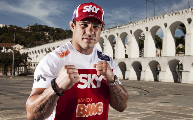 Man red white shirt red free wallpaper for desktop - medium preview image