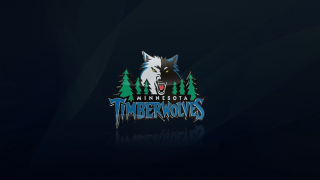 Minnesota timbers wolf face trees free wallpaper for desktop - medium preview image