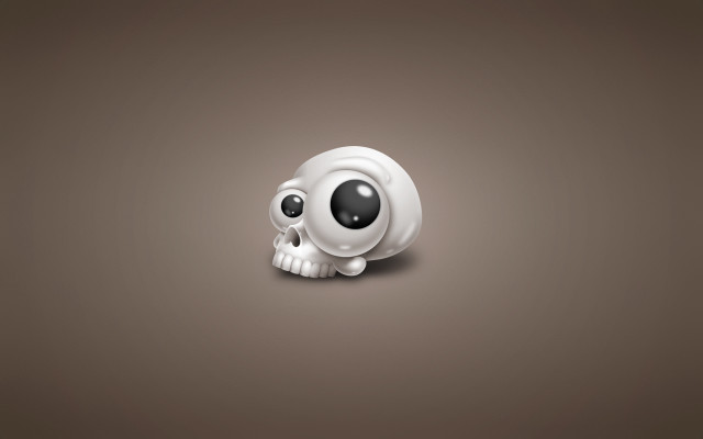 White skull black eye black free wallpaper for desktop - medium preview image