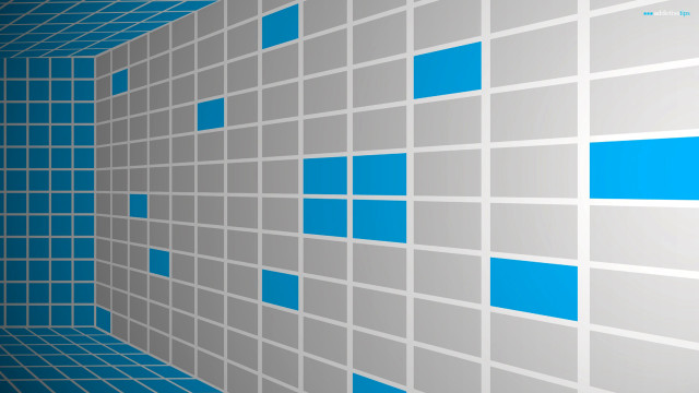 Blue gray tiled wall checkered free wallpaper for desktop - medium preview image