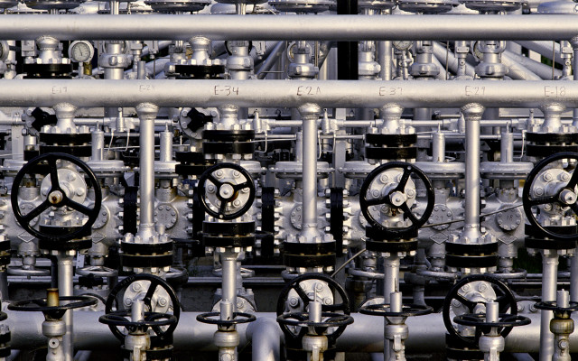 Pipes valves constructivism clock bridge free wallpaper for desktop - medium preview image