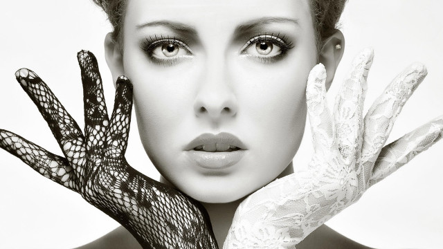 Gothic lace glove fashion moon free wallpaper for desktop - medium preview image