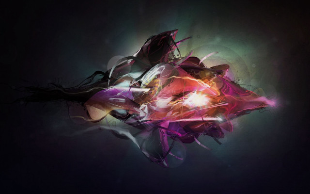 Woman glowing horns fire armor free wallpaper for desktop - medium preview image