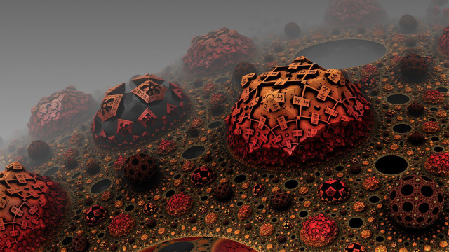 Red yellow objects dirt rocks free wallpaper for desktop - medium preview image