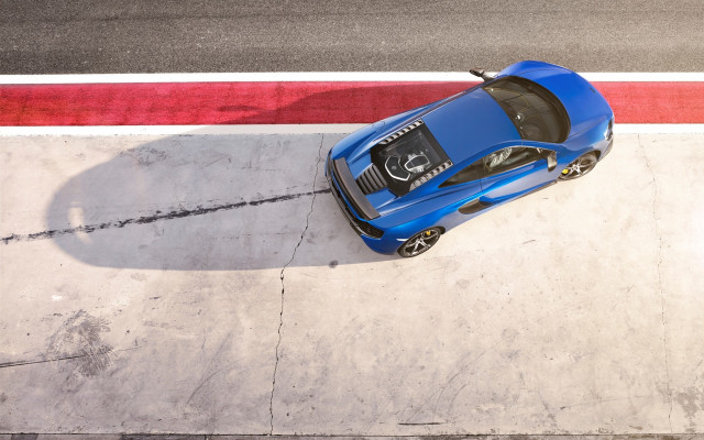 Blue sports car race track #7 free wallpaper for desktop - medium preview image