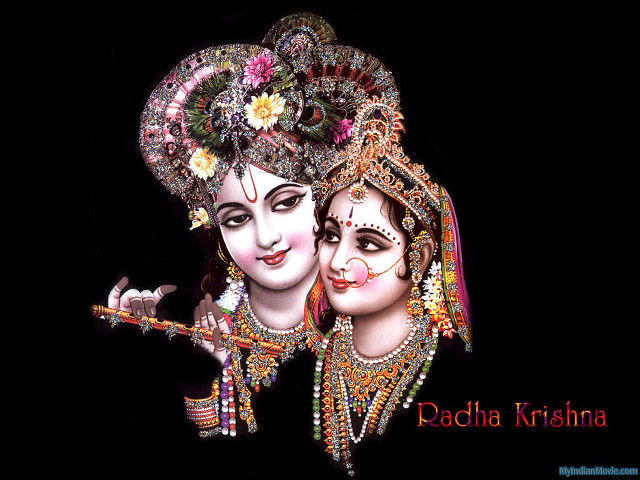 Two women indian garb makeup free wallpaper for desktop - medium preview image