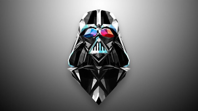 Darthvader redglasses hologram glowing eyes free wallpaper for desktop - medium preview image
