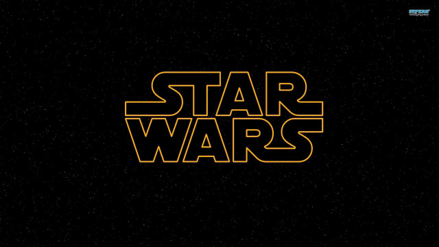 Star wars logo black background #6 free wallpaper for desktop - medium preview image