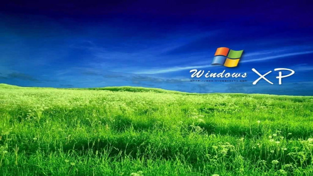 Green field blue sky windows #2 free wallpaper for desktop - medium preview image