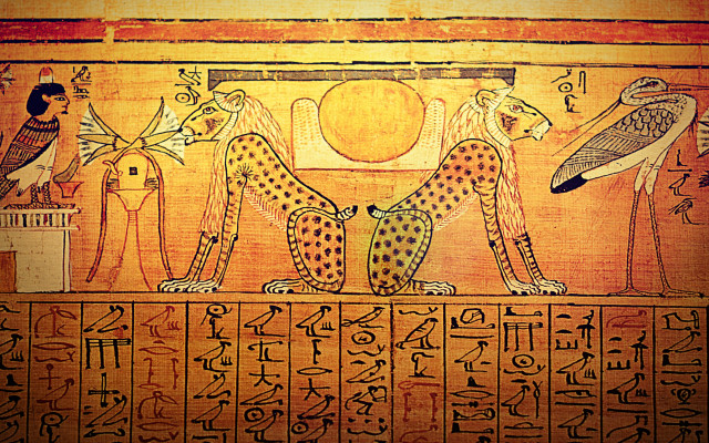 Egyptian deities symbols museum furry free wallpaper for desktop - medium preview image
