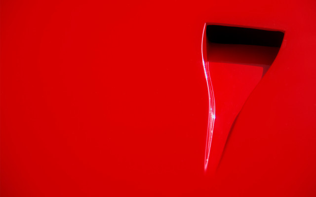 Red wall black handle white free wallpaper for desktop - medium preview image