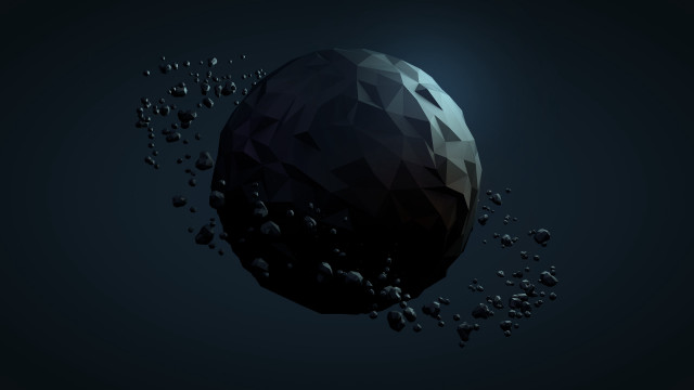 Black bubble dots underwater space #2 free wallpaper for desktop - medium preview image