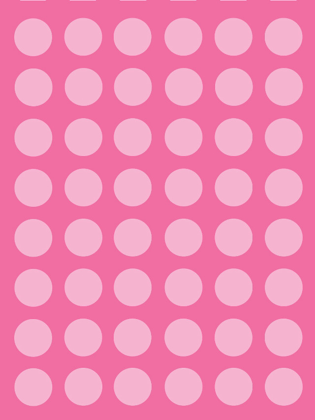 Pink background white circles dots free wallpaper for mobile - medium preview image