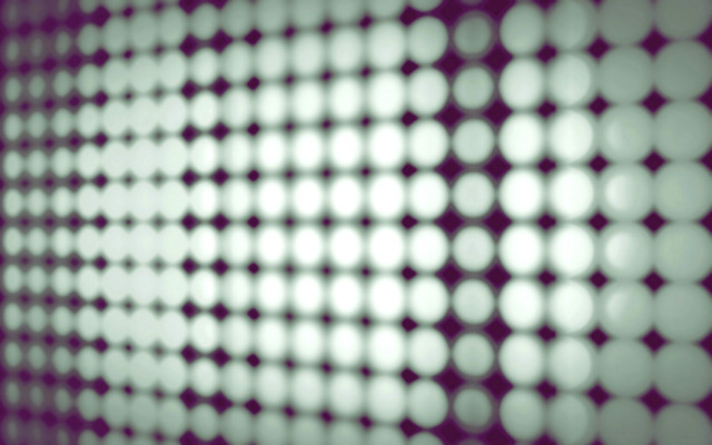 Honeycomb pattern purple background blurry free wallpaper for desktop - medium preview image