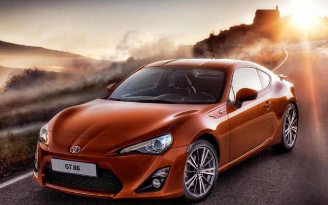 Car mountain fog digital rendering free wallpaper for desktop - medium preview image