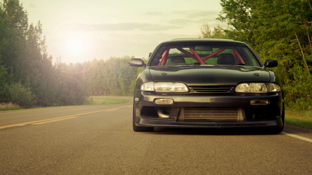 Car sunshine forest tiltshift vroom free wallpaper for desktop - medium preview image