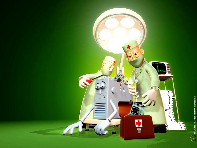Doctor patient green room background free wallpaper for desktop - medium preview image