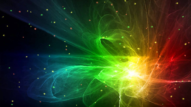 Colorful abstract background black rainbow free wallpaper for desktop - medium preview image