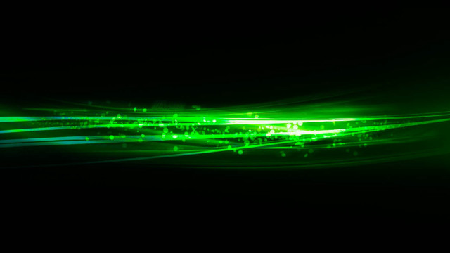 Green black lines lights holography free wallpaper for desktop - medium preview image