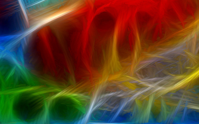 Colorful abstract painting red yellow #2 free wallpaper for desktop - medium preview image