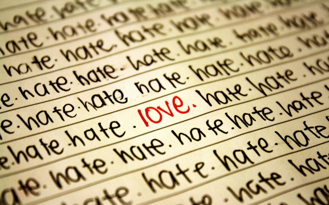 Paper writing red black excessivism free wallpaper for desktop - medium preview image