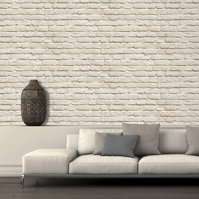 White couch brick wall vase free wallpaper for tablet - medium preview image